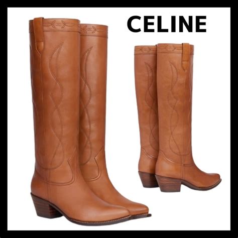 celine cowboy boots